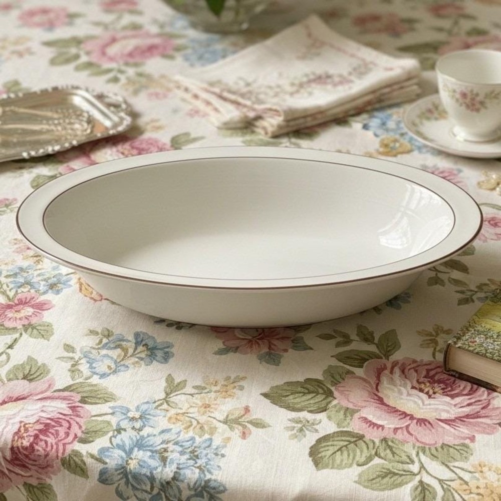 Royal Doulton Amulet Oval Serving Bowl, Vintage Floral Fine Bone China Tableware